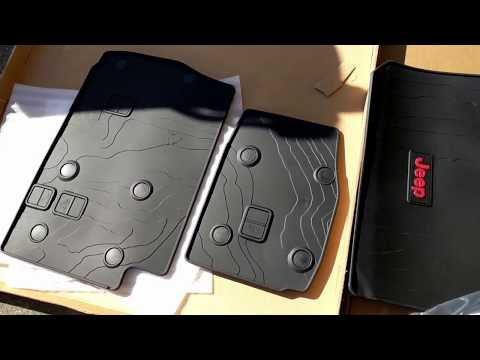 Jeep Wrangler JL Mopar Rear Cargo Mat