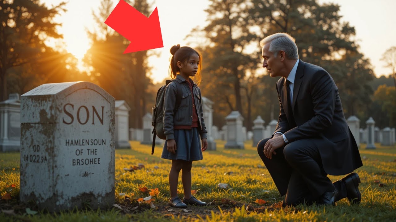 Billionaire Finds a Homeless Girl at His Son's Grave—What She Reveals Will Leave You Speechless!
