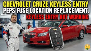 Chevy Cruze PEPS Fuse Location & Replacement (Fix Passive Entry Issues)