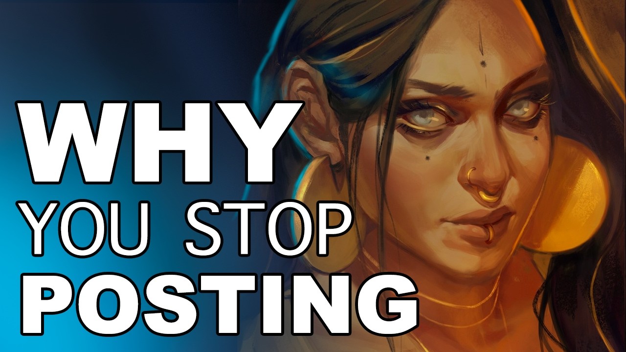 Struggling to Consistently Post on Social Media? Watch This, Artists!