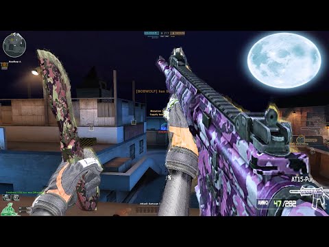Crossfire NA  ( Đột Kích ) 2.0 : AT15 Purple Camo - Hero Mode X - Zombie V4