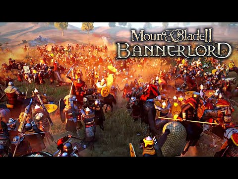 Mount and Blade Bannerlord  Battle : Vlandia vs Aserai