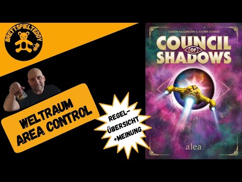 Council of shadows  - Spiel - Brettspiel Teddy - Regeln und Meinung - Board Games