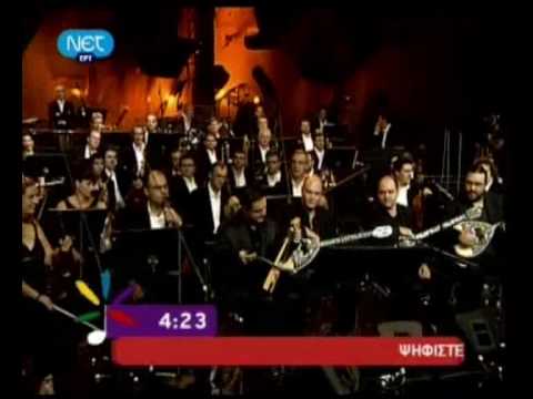 Matthaios and Konstantinos Tsahouridis in Thessaloniki Song Contest in 2008