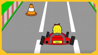 Tweenies Vroom Vroom: Racing Game Gameplay (Browser Game)