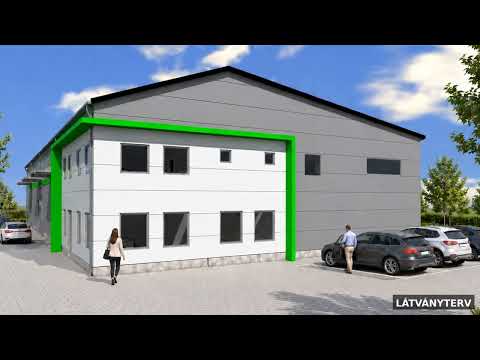 Kiadó új építésű csarnok, Martonvásár 900 m² 2.29 M Ft/hó + Áfa
