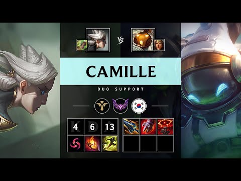 Camille Support vs Bard - KR Master Patch 25.15