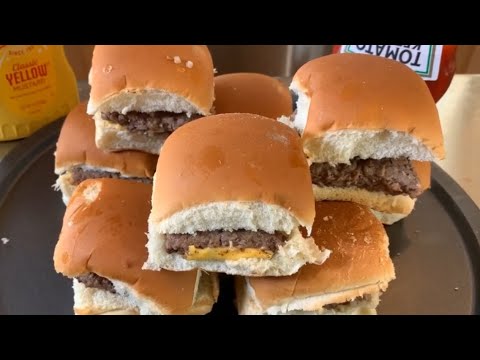 How to make White Castle Sliders(Delicious)