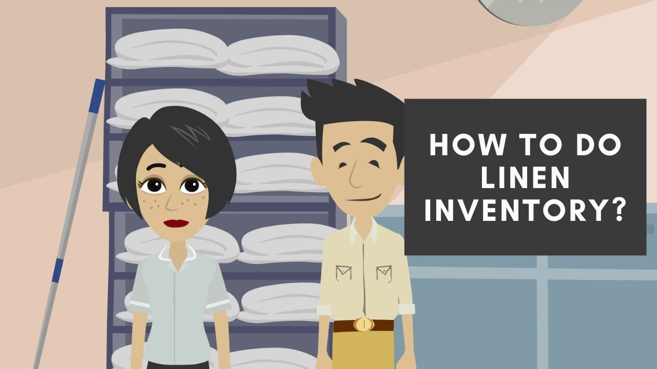 How does the hotel control the stock in the household?