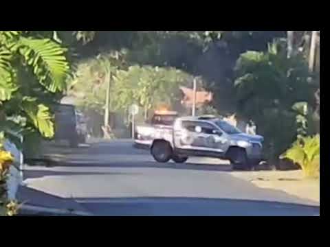 Persecución policial en David Chiriquí. 