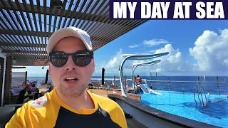 Carnival Mardi Gras Sea Day Review | Food, Crowds & First Impressions