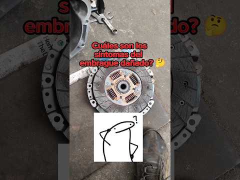 What are the symptoms of a damaged clutch? 🤔 #clutch #automotivemechanics #automotivemechanics