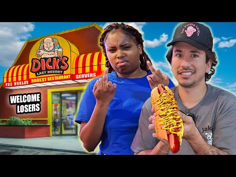 Eating At The RUDEST Restaurant In The USA