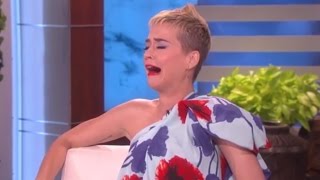 Katy Perry DISSES Ex Russell Brand &amp; Chooses Between Taylor Swift&#39;s Exes On Ellen