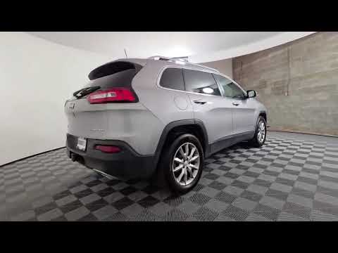 2017 Jeep Cherokee 4WD 4dr Limited in Gray for sale at Murray Mazda in Chilliwack, BC