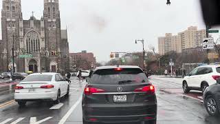 Driving through Fordham road, Bronx NY #passengereye 