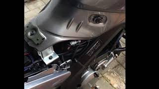 Zweirad Alarmanlage - Einbau und Test - Motorrad VStrom