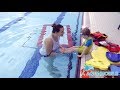 Swimming Lessons For Kids Front Float Back Float With Kicking And Gliding