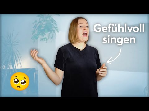 Wie du gefühlvoll und sanft singen kannst 🎶