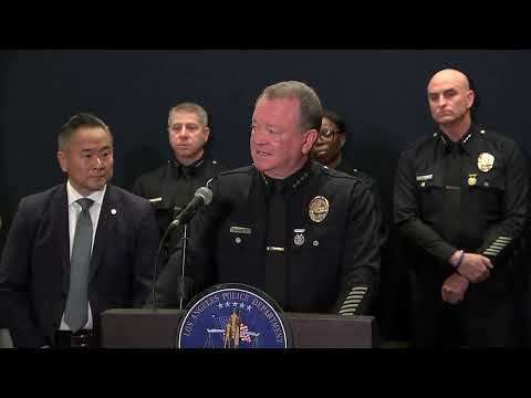 Los Angeles Police Department's 2025 Crime Data Report Released