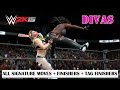 WWE 2K15 DIVAS - All Signature moves ...