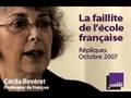 La faillite de l’école française