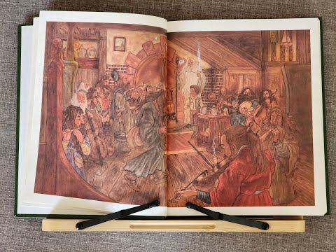 Chapter 1; The Hobbit by J.R.R. Tolkien, Illustrated by Michael Hague.