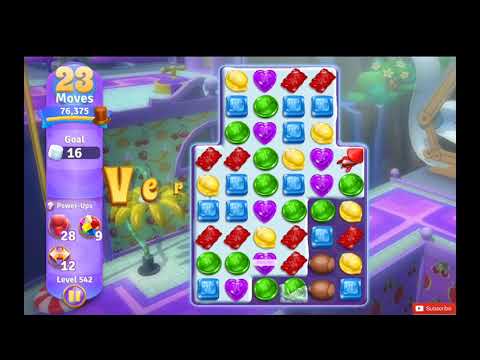 Wonka's World of Candy Level 542 NO BOOSTERS - A S GAMING ✔