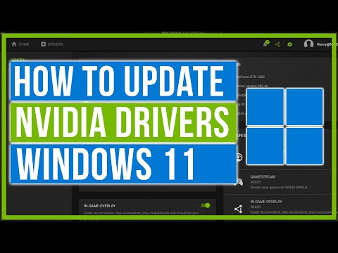 How To Update NVIDIA Graphics Card Drivers On Windows 11