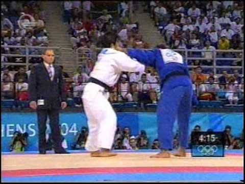 zurab zviadauri vs hiroshi izumi olympic games athen 2004