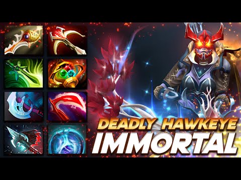 Drow Ranger Immortal Deadly Hawkeye - Dota 2 Pro Gameplay [Watch & Learn]