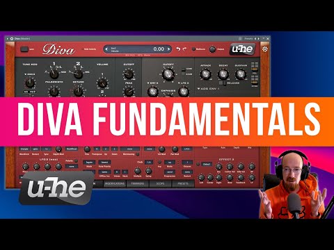 MMTV: u-he - Diva Fundamentals The Biting Filter | Eric Burgess