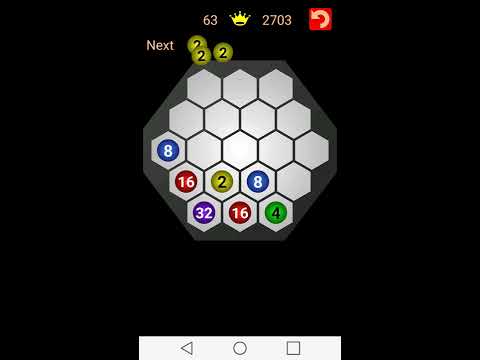 Master 2048 Hexagon Video