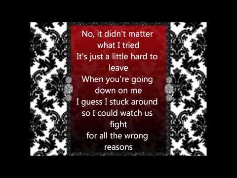 Fight For All the Wrong Reasons Lyrics by Nickelback