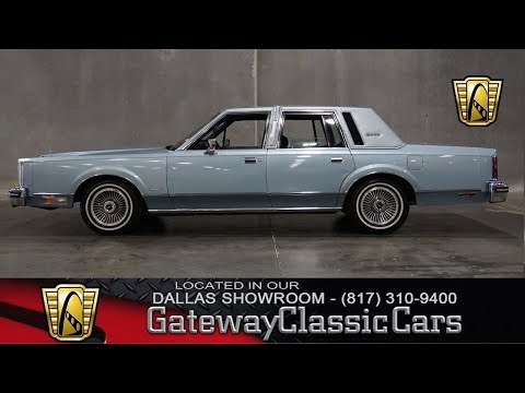 1982 Lincoln Town Car (CC-1101743) for sale in DFW Airport, Texas