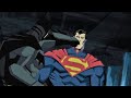 Batman Punches Superman | Injustice Animated Movie