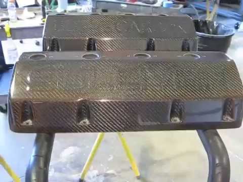 Sullivan Racing Custom Carbon Fiber Hemi Valve Covers