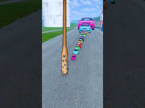 Small To Giant Colorfull Cars Vs Hammer #Ep-154