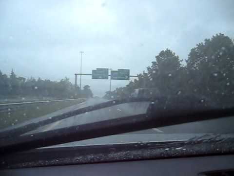 Lowell Connector, on the verge of Hurricane Irene