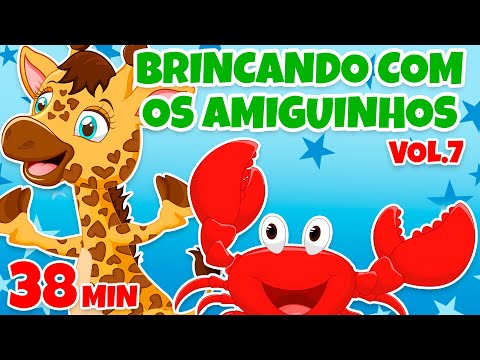 Brincando com os Amiguinhos Vol. 7 - Giramille 38 min | Desenho Animado Musical