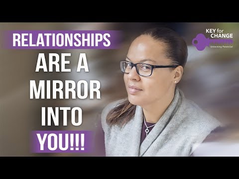 Relationships are a manifestation of how we feel about our selves