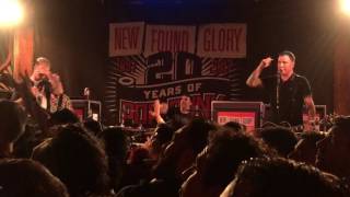 &quot;Familiar Landscapes&quot; &quot;Sonny&quot; New Found Glory 20 Years of Pop Punk LIVE at The Troubadour 4/28/2017