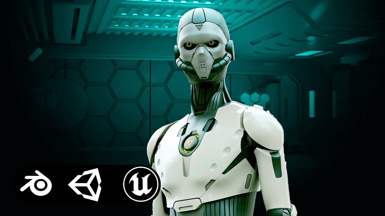 I-Homo 04 Auto-Rig Pro Rigged For Mixamo Unreal Engine Unity 3D Model
