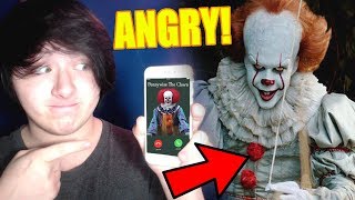 CALLING IT PENNYWISE THE CLOWN WORKED &amp;  PENNYWISE ANSWERS!! GONE WRONG HE HATES ME!!
