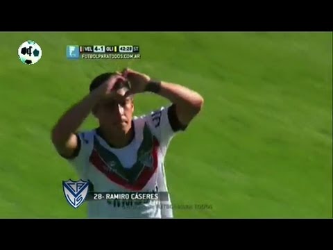 Gol Ramiro Cáseres - Vélez 4 Vs Olimpo 1 - Primera División 2014