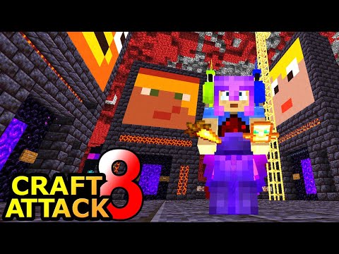 Neuer NETHER HUB von Gamerstime & endlich PAPAGEIEN gefunden! - Minecraft Craft Attack 8 #79