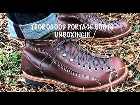 Thorogood Portage/Roofer/Monkey Boots Unboxing!!