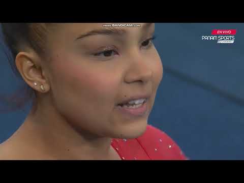 Cassandra Loustalot. MEX. 2023 Santiago de Chile PanAmerican Games. QF/TF VT. 12.533 (4.0)