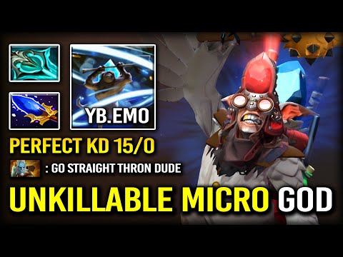 UNKILLABLE MICRO GOD MID Guide Meepo | Perfect KD 15/0 100% Hard Counter Army GOD PL 7.40b Dota 2