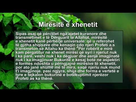 Mirësitë e xhenetit